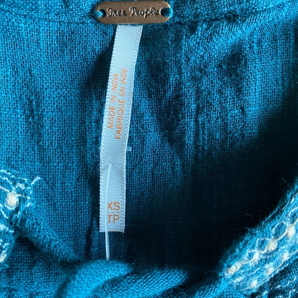 New Free People Dream Weaver Tunic XS - Picture 10 of 10